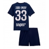 Maglie da calcio Paris Saint-Germain Warren Zaire-Emery #33 Prima Maglia Bambino 2025-26 Manica Corta + Pantaloni corti)